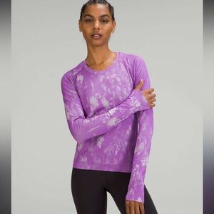 Lululemon swiftly tech race length 6 purple